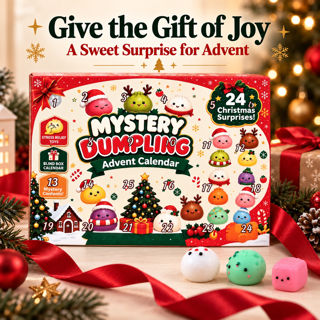 Christmas Dumpling Advent Calendar